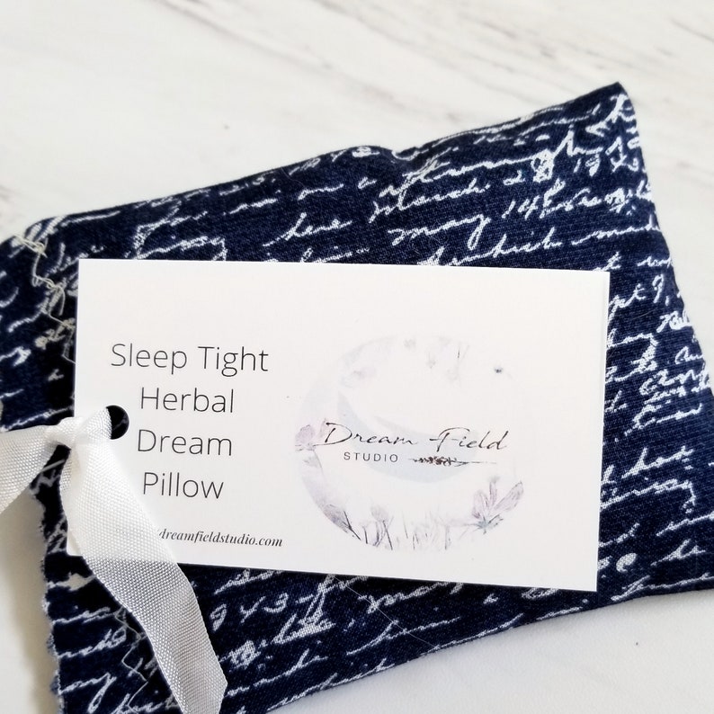 Sleep Pillow Herbal Dream Pillow Lavender Sleep Aid Etsy