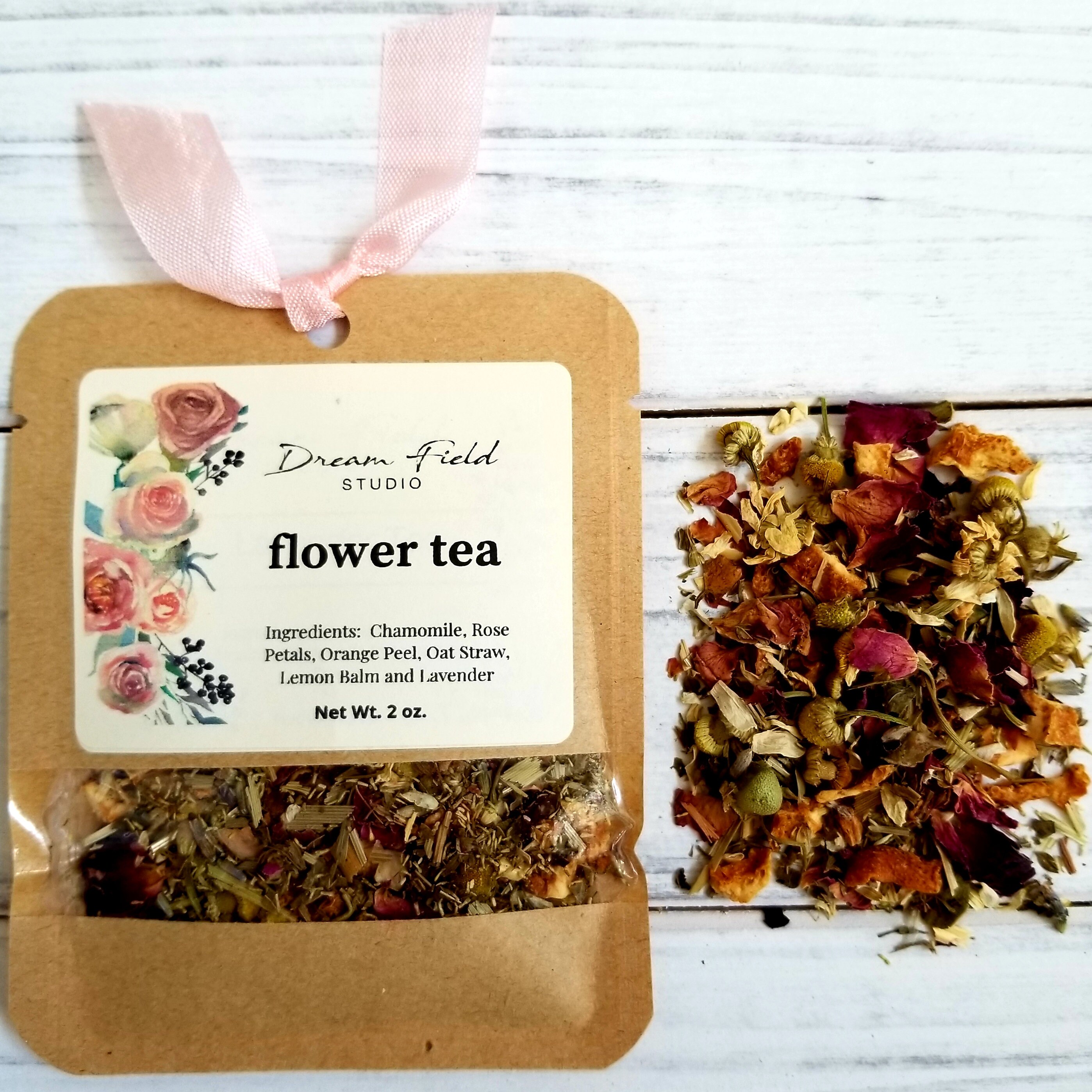 Relaxing Tea Herbal Tea Gift Natural Tea Flower Tea Tea Etsy