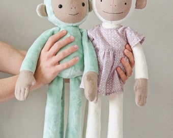 Monkey Sewing Pattern with Photo Instructions