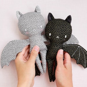 Bat sewing pattern 8&quot; tall (20cm)