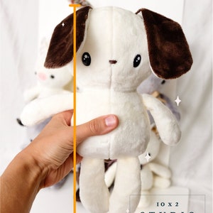 8 Plushies Sewing Pattern with Instructions image 3