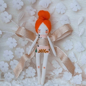 Tiny doll sewing pattern. Height 6.5 16cm image 5