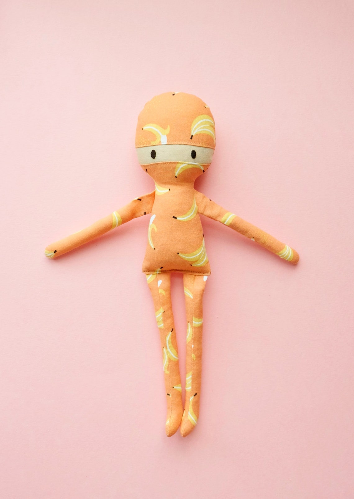 Ninja Sewing Pattern and Tutorial. 10.5 Tall 27cm - Etsy