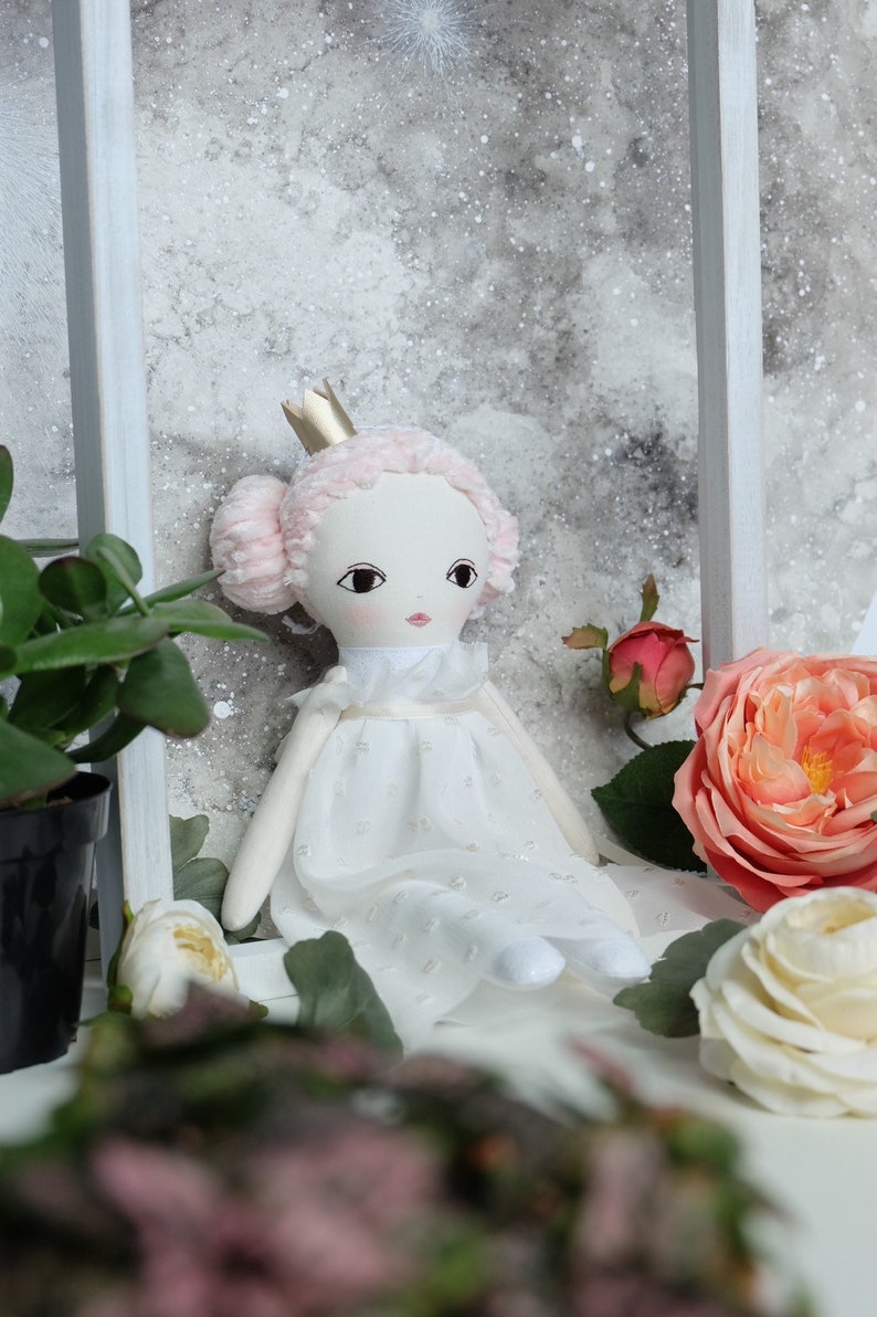 Rag doll pattern and detailed instructions in English image 9