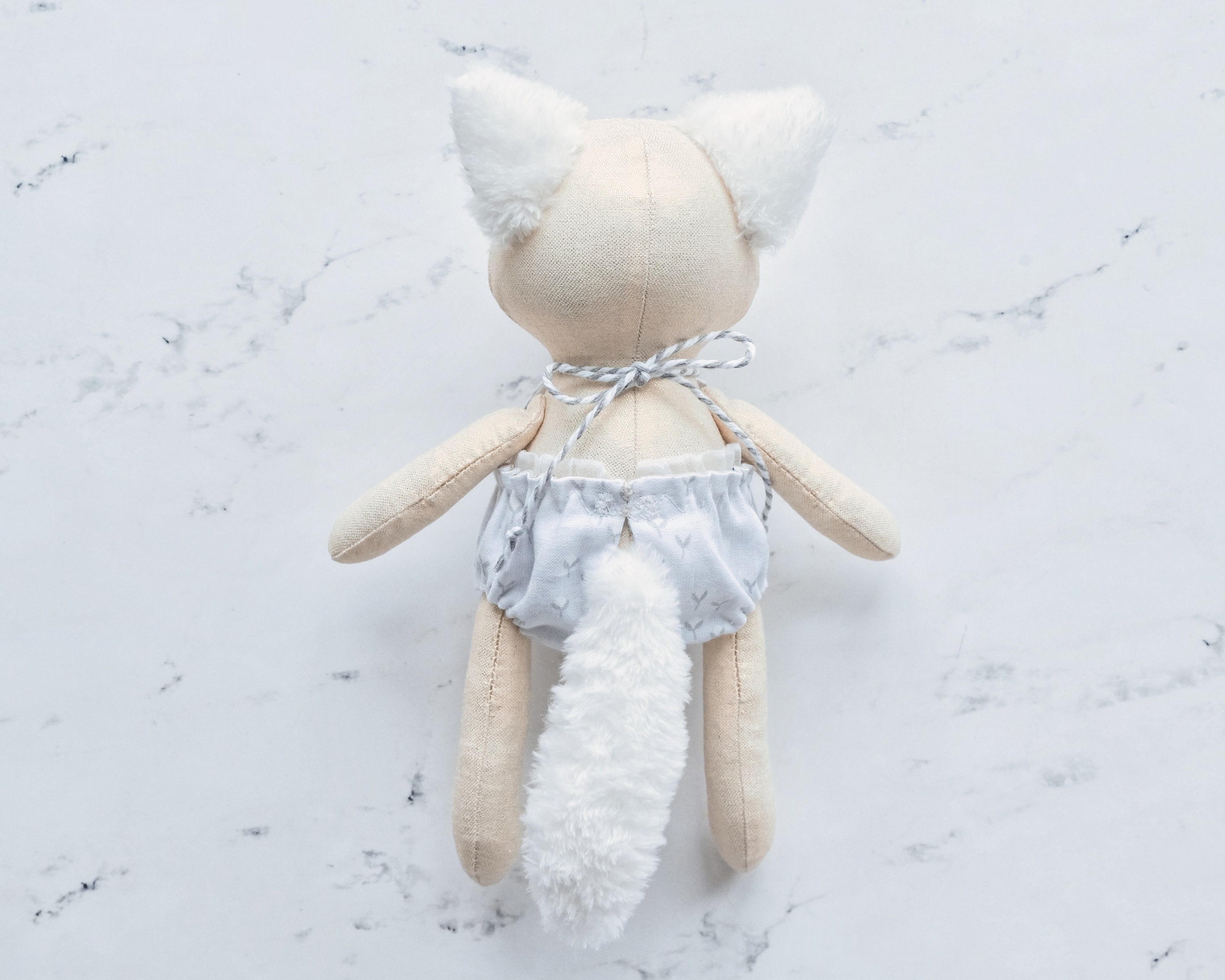 Fox & Finch Handmade Muslin Romper - Golden (Size 3M-12M)