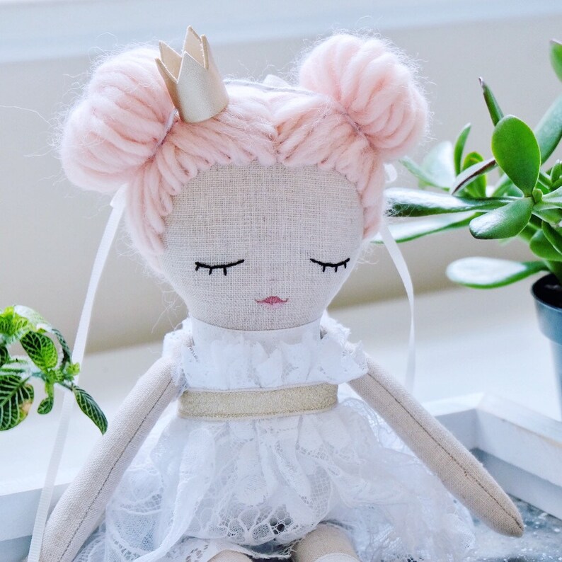 Rag doll pattern and detailed instructions in English image 2