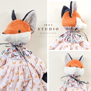 Fox Sowing Pattern Fox Sewing Pattern and Photo Instructions 16