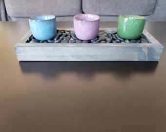 Wooden tray, decorative tray, rustic wood tray