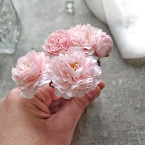Sakura cherry blossom hair pins set Bridal blossom floral hair pins Spring wedding hair Blossom wedding Spring hair piece