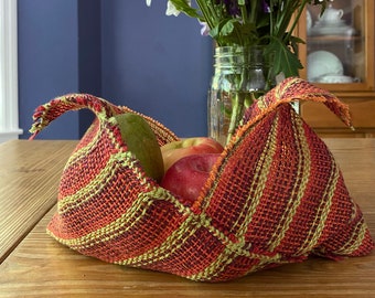 Bento-Inspired Bag (Pattern Makes 2) WEAVING PATTERN for Rigid Heddle Loom PDF Digital Download