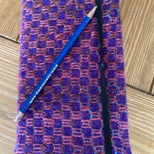 Gewebte Notebook Hülle Webmuster für Rigid Heddle Loom und handgesponnenes Garn PDF Digital Download
