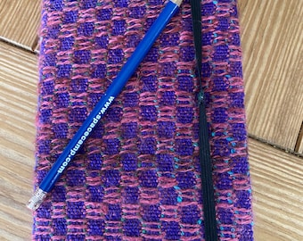 Geweven notebookomslag WEEFPATROON voor rigid heddle loom en handgesponnen garen PDF digitale download