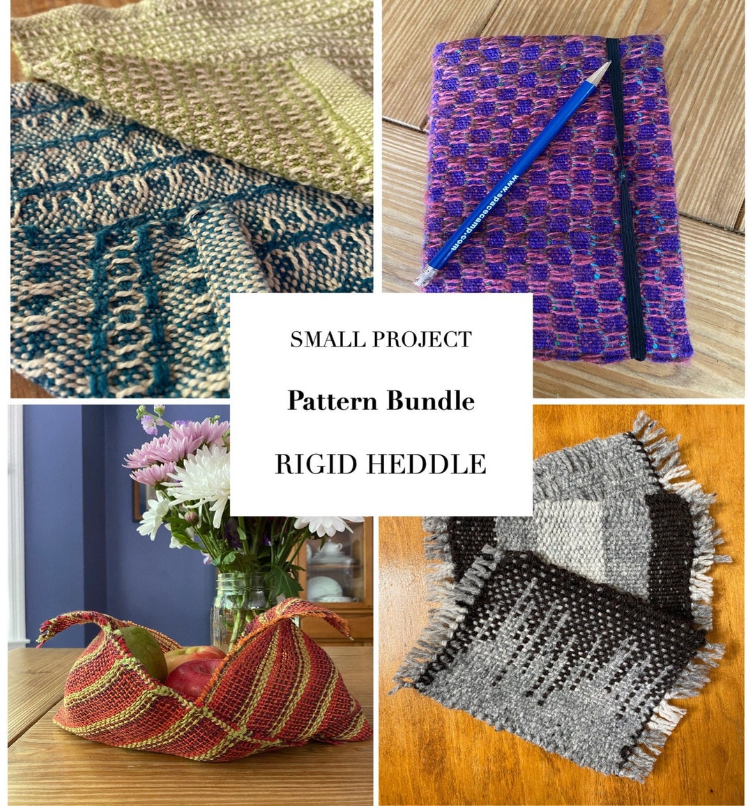 Small Projects Pattern Bundle WEAVING PATTERNS for Rigid Heddle Loom ...