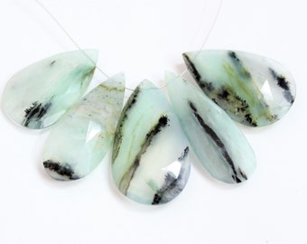 26 Pieces natural NEON APATITE Faceted Long Teardrop shape briolettes loose gemstone beads,natural gemstone for jewelry,