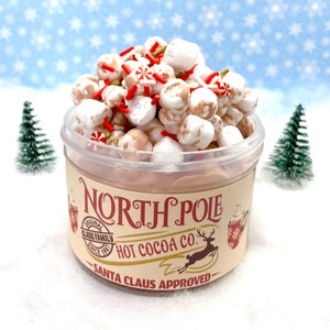 Hot Cocoa Butter Slime, Christmas Sprinkles, Scented Chocolate Slime