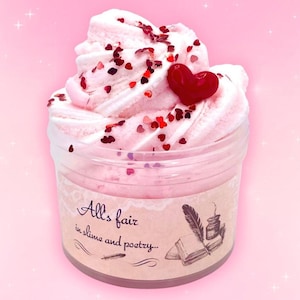 All&#39;s Fair in Slime and Poetry Butter Slime, Slime Shop, Scented Slime, Girls Boys gifts, ASMR, Birthday Gifts, Fidget Play