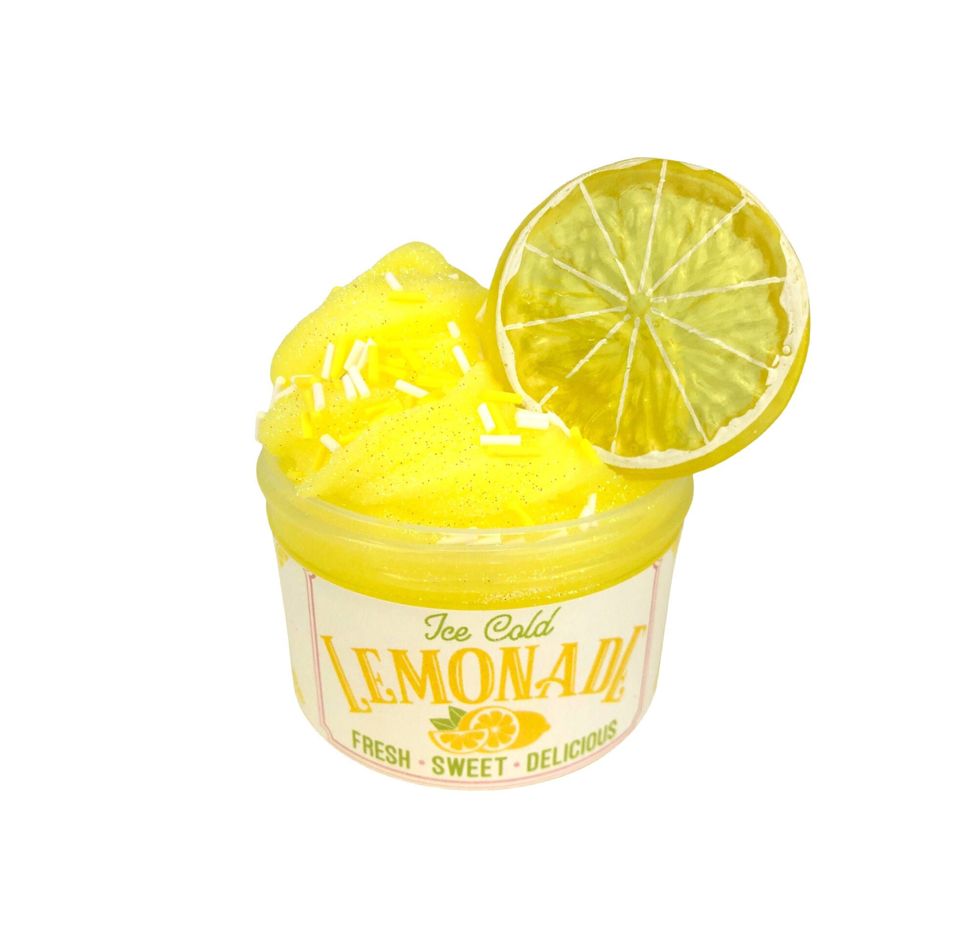 Ice Cold Lemonade ~ Icee Slime ~ Scented Slime~ Best Seller Slime/ Ra…