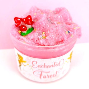 Enchanted Forest ~ Cloud Cream Slime ~ Fluffy Slime/ Slime Aromatherapy ~ Popular Slime Shop~ Scented Slime ~ Razberryslimeco Slime
