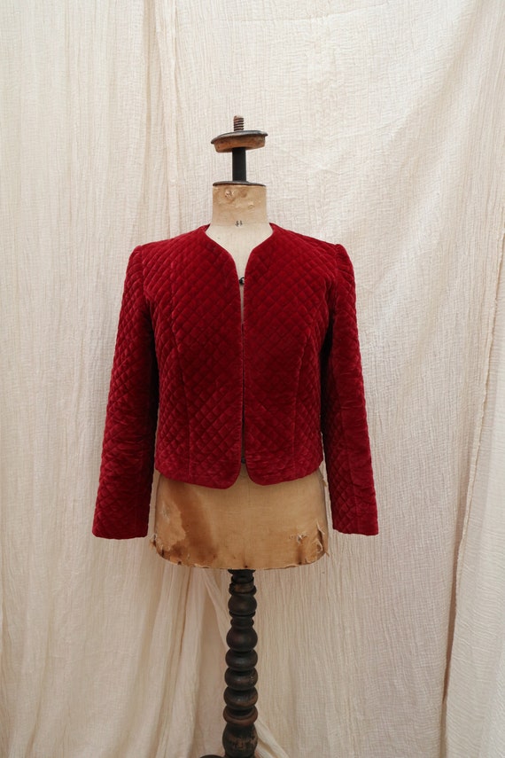 Vintage velvet jacket / Vintage velvet blazer