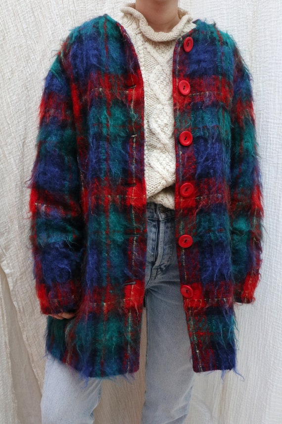 fluffy mohair jumper