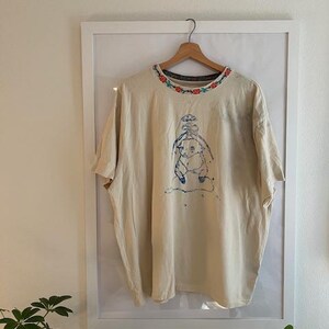 blue mens kinkajou t-shirt