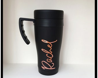 Personalized Coffee Cups with Lids Monogrammed Custom | Etsy Personalized Coffee Cups with Lids Monogrammed Custom | Etsy