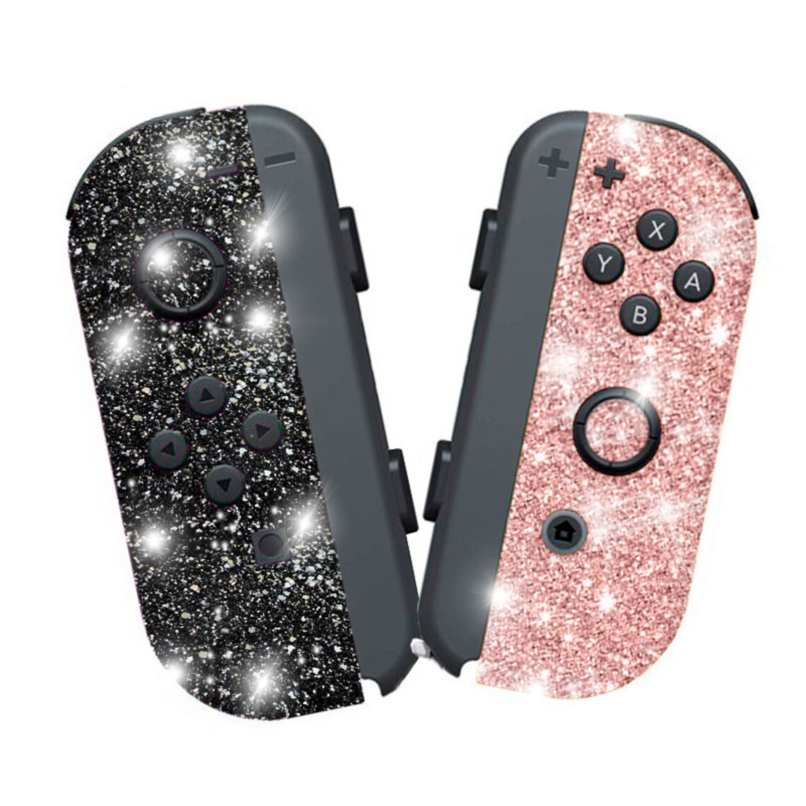 PREMIUM GLITTER nintendo switch JoyCon console cute GLITTER Etsy