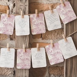 Cartas de baralho para livro de visitas personalizado, alternativa para livro de visitas de casamento, livro de assinaturas de casamento, cartão para festa de noivado, presente de casamento personalizado