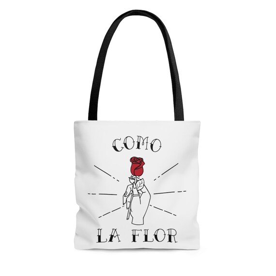 COMO LA FLOR Tote Bag Selena Tote Bag Bidi Bidi Bom Bom Tote Bag