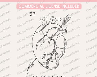Loteria PNG - Digital Download High Resolution - Mexican Loteria Design