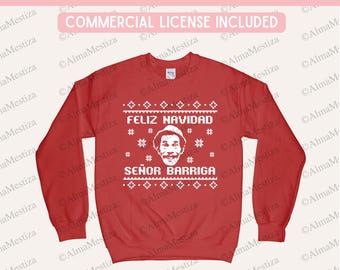 Don Ramon SVG PNG – Funny Latino Christmas Design (Digital Download)