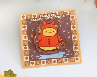 PAULO D'AUTOMNE - Acrylic pins