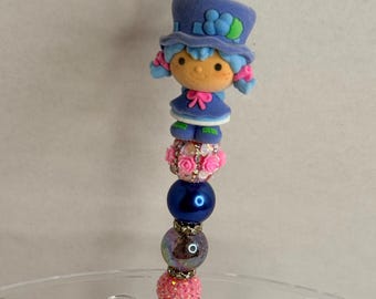 Glam Blueberry Muffin Beaded Pen