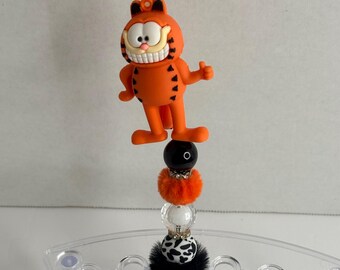 Glam Garfield Beaded Pen
