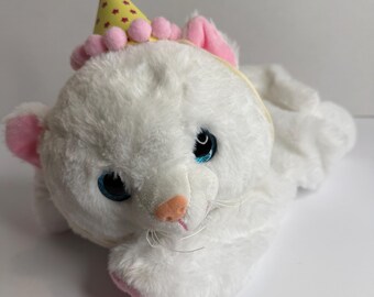 DIY Kitty Stuff a Plushie – White Faux Fur, Realistic Mane, No-Sew Craft