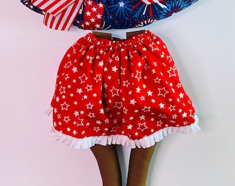 Patriotic Lady Wreath Attachment