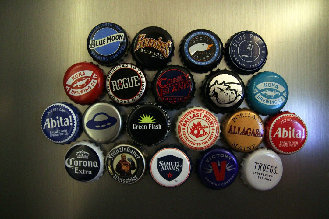 Recycled Beer Bottle Caps Etsy