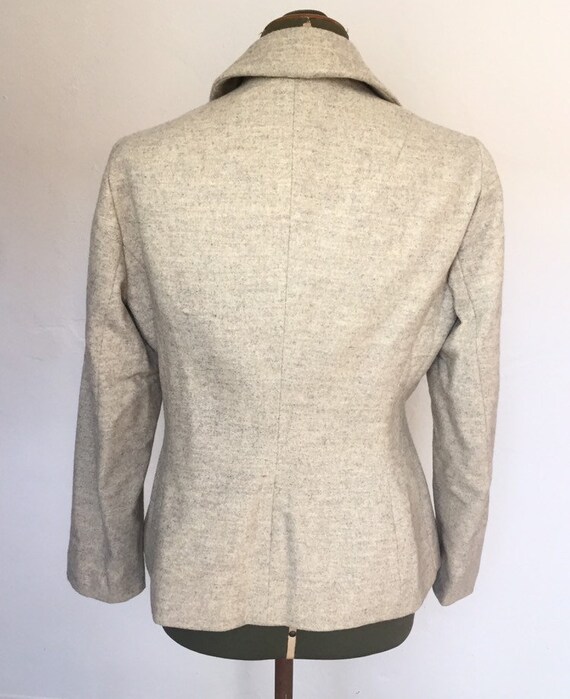 Mila Schön vintage grey greige beige blazer - image 5