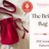 Emma Reticule Digital PDF Pattern - Optimized for Embroidery - Sewing ...