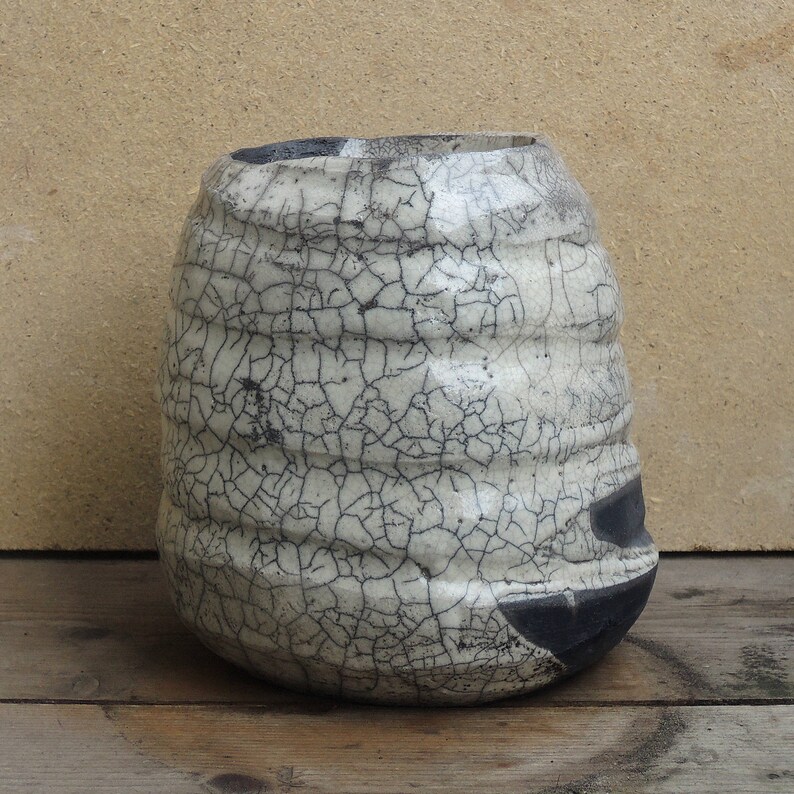 Ikebana vase handmade vase raku wabi sabi hanaire Etsy