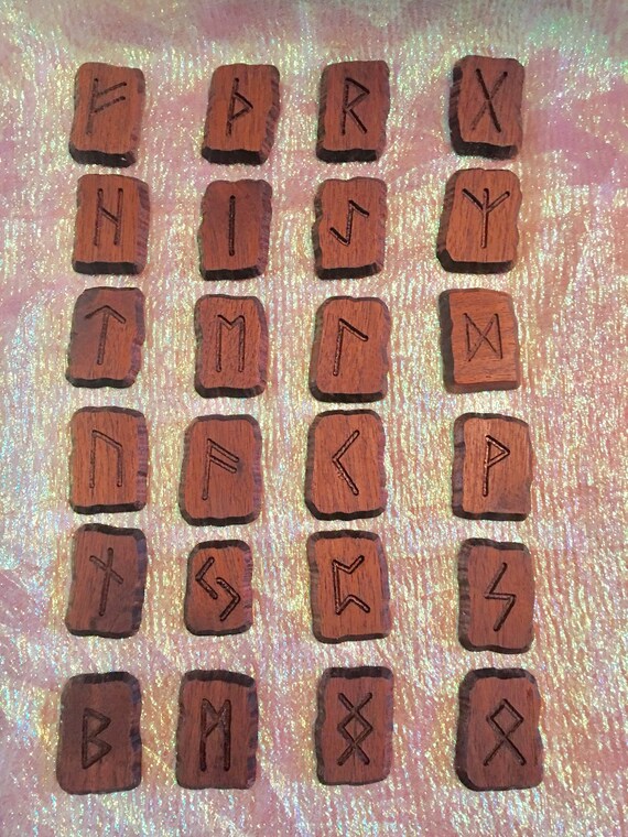 Futhark Throwing Runes Etsy