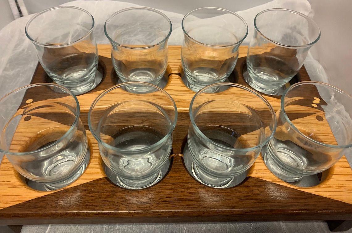 Beer Flight Set Glasses Included Etsy