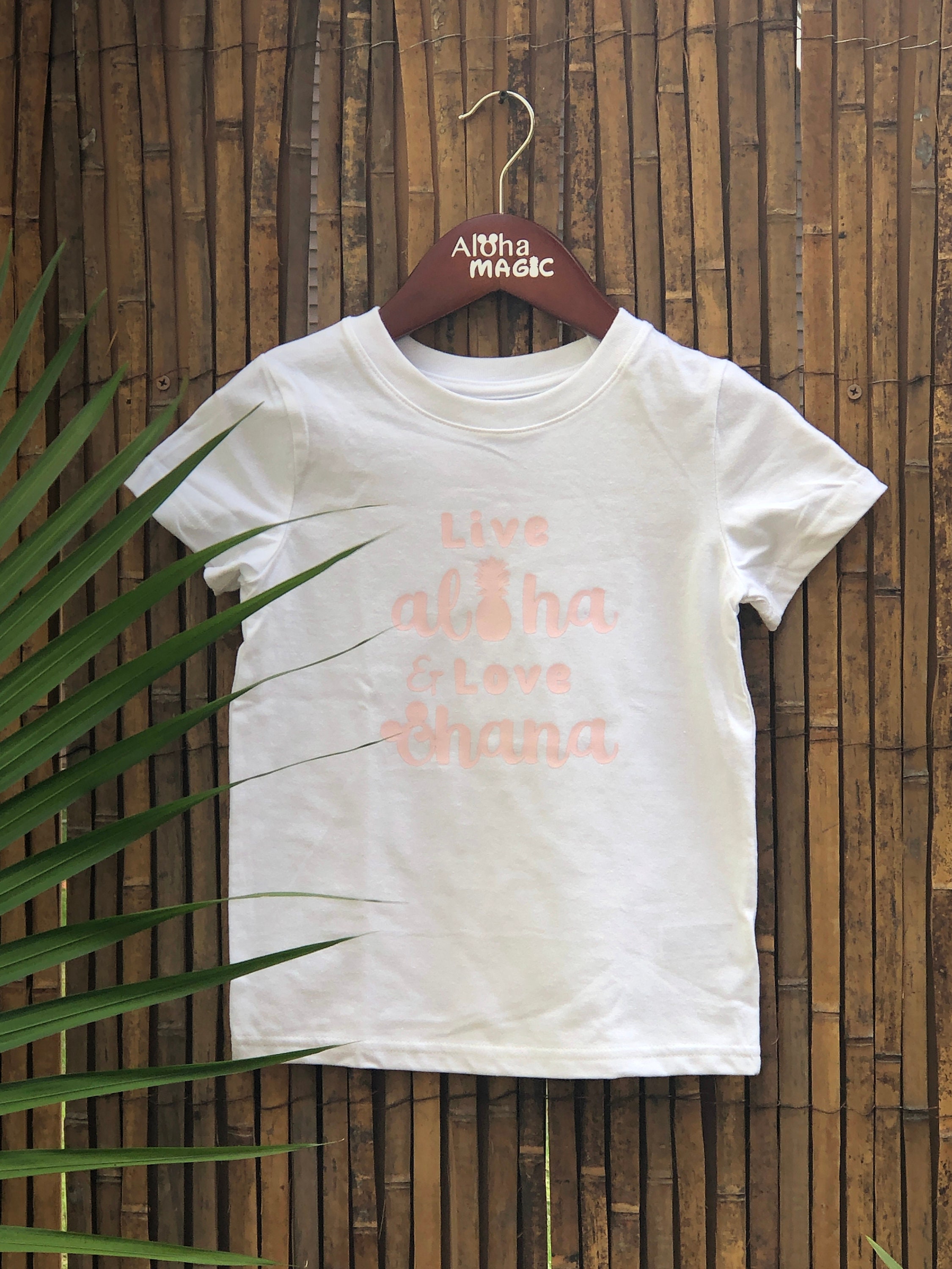Live Aloha Love Ohana Toddler T Shirt Hawaii T Shirt Etsy
