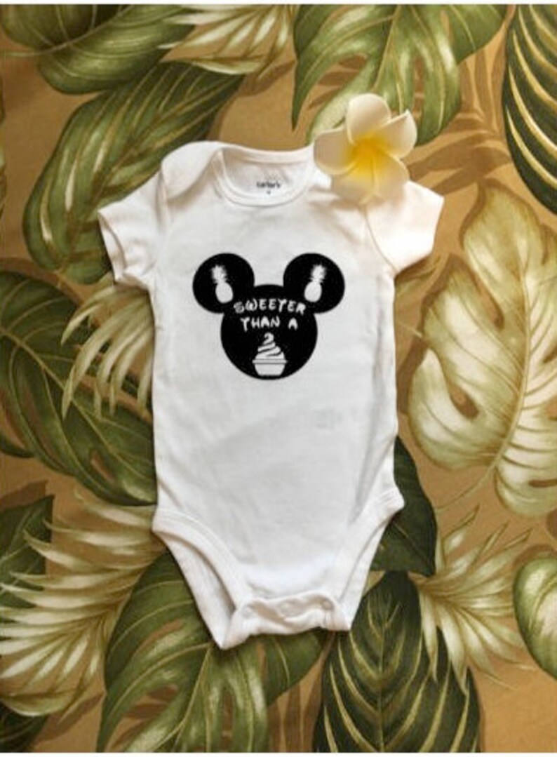 Hawaii Baby Bodysuit Disney Inspired Baby Bodysuit Disney Dole Whip Inspired Baby Bodysuit Dole Whip Inspired Baby Outfit