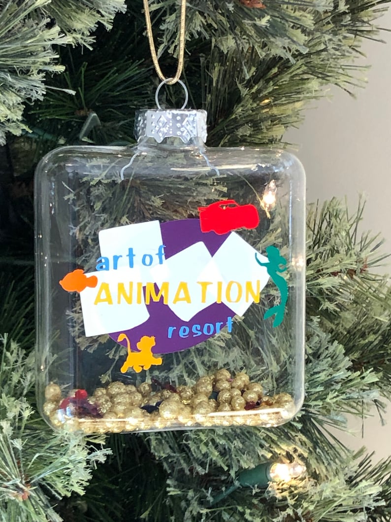 Art of Animation Resort Ornament AOA Christmas Ornament Etsy