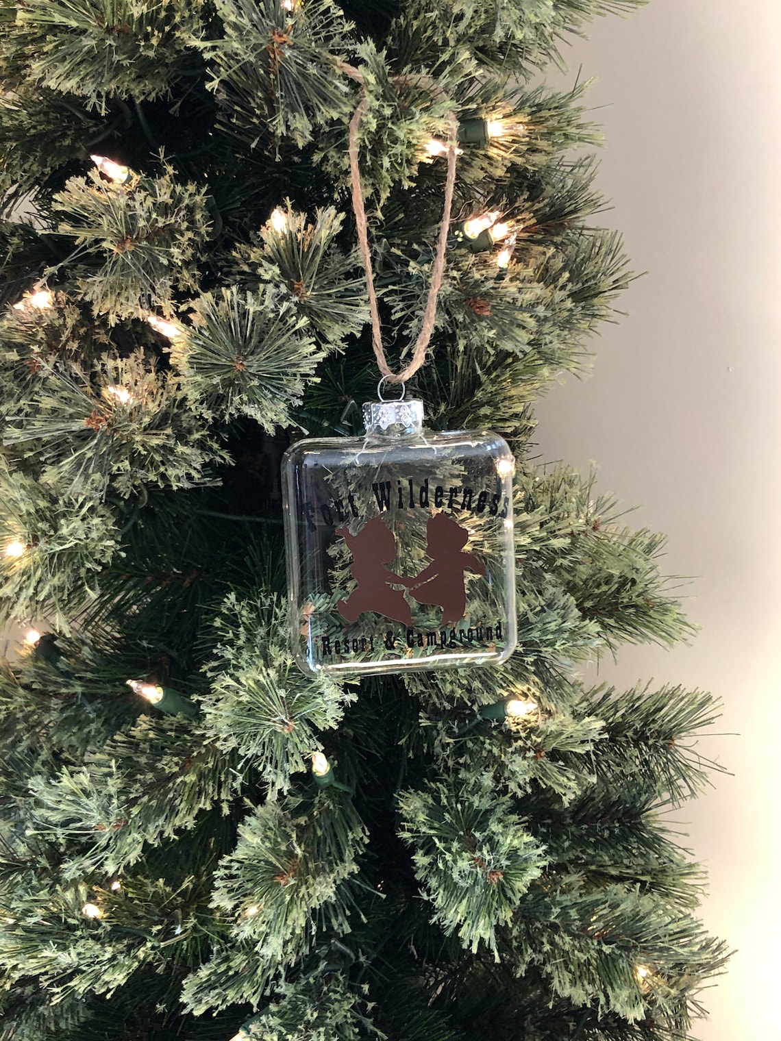 Fort Wilderness Ornament Fort Wilderness Christmas Ornament Etsy