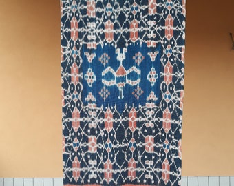 Indonesian ikat hand made on loom in Sumba