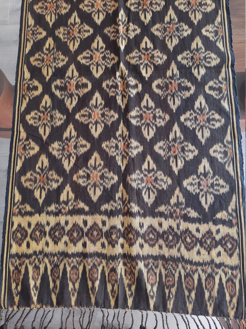 Cotton Indonesian Ikat Hand Made in Timor Etsy
