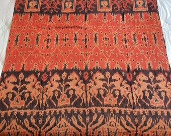 Indonesian Sumba Ikat made on a loom