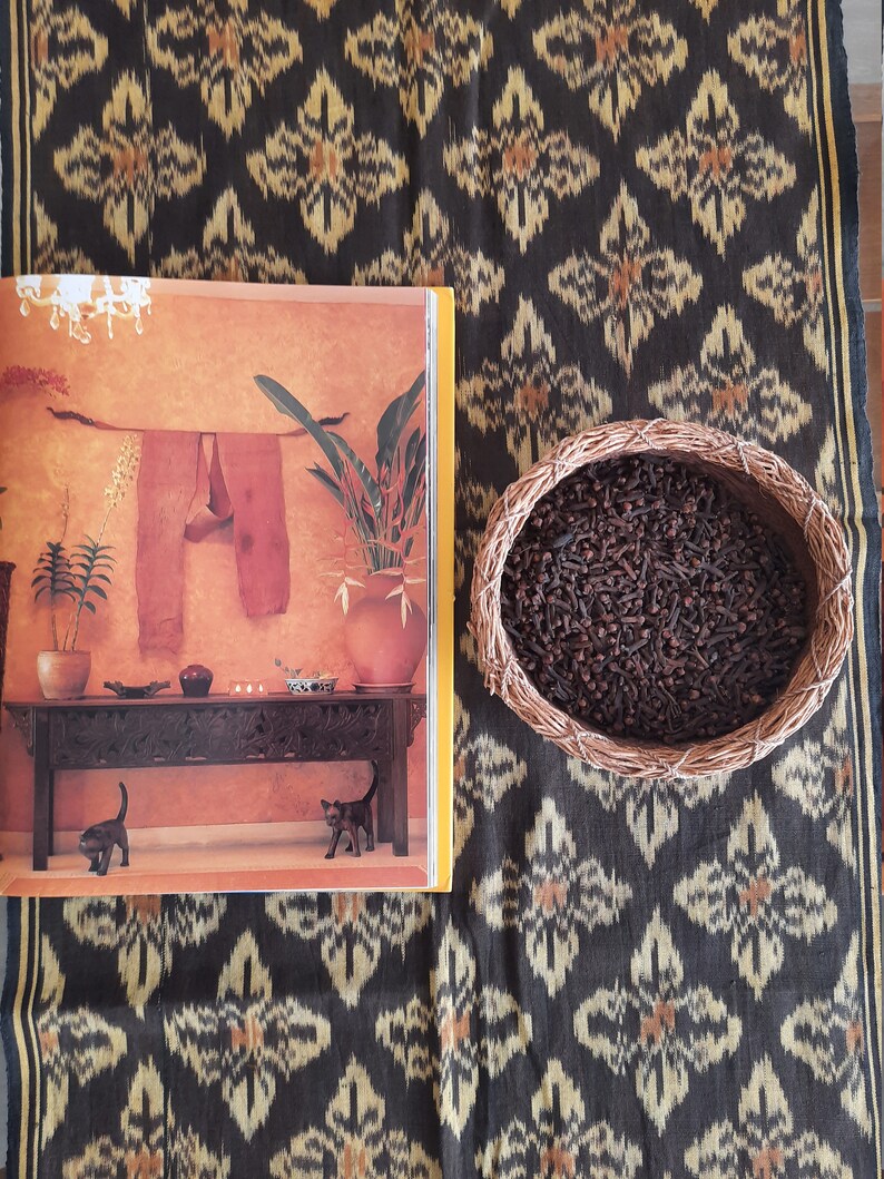 Cotton Indonesian Ikat Hand Made in Timor Etsy